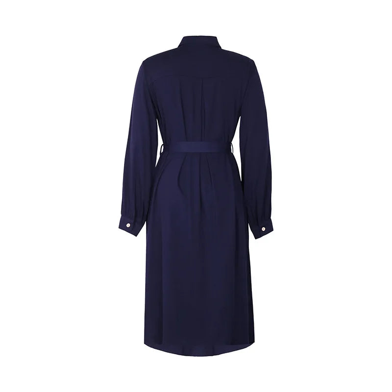 Robe Chemise Bleu Marine chez robe-chemise-boutique