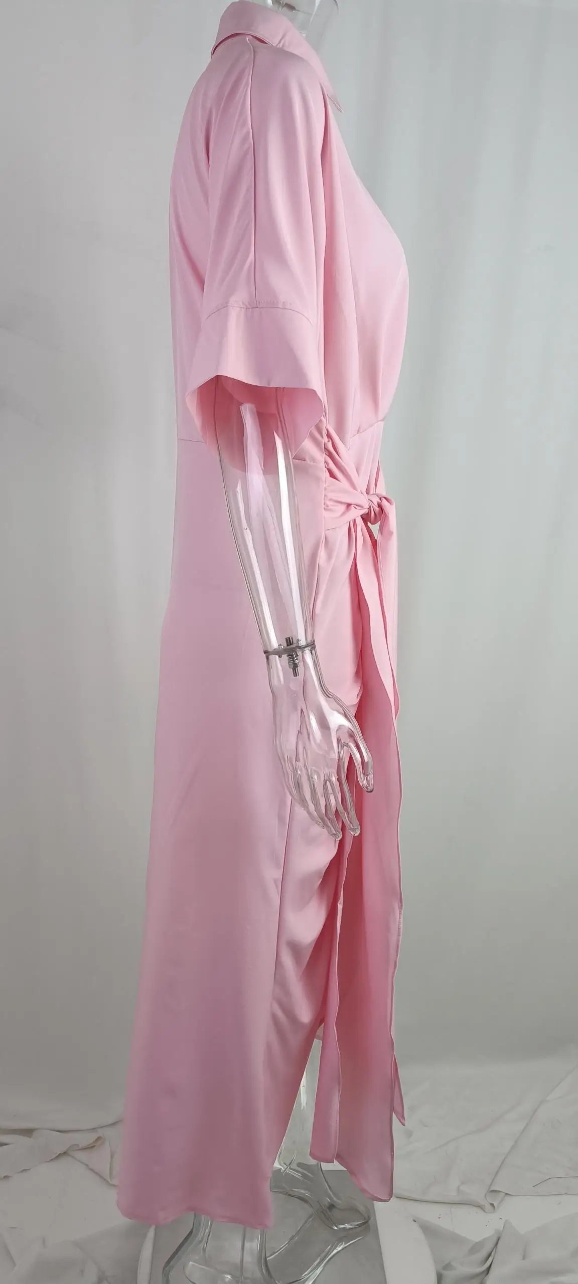 Robe Longue Col Chemise chez robe-chemise-boutique