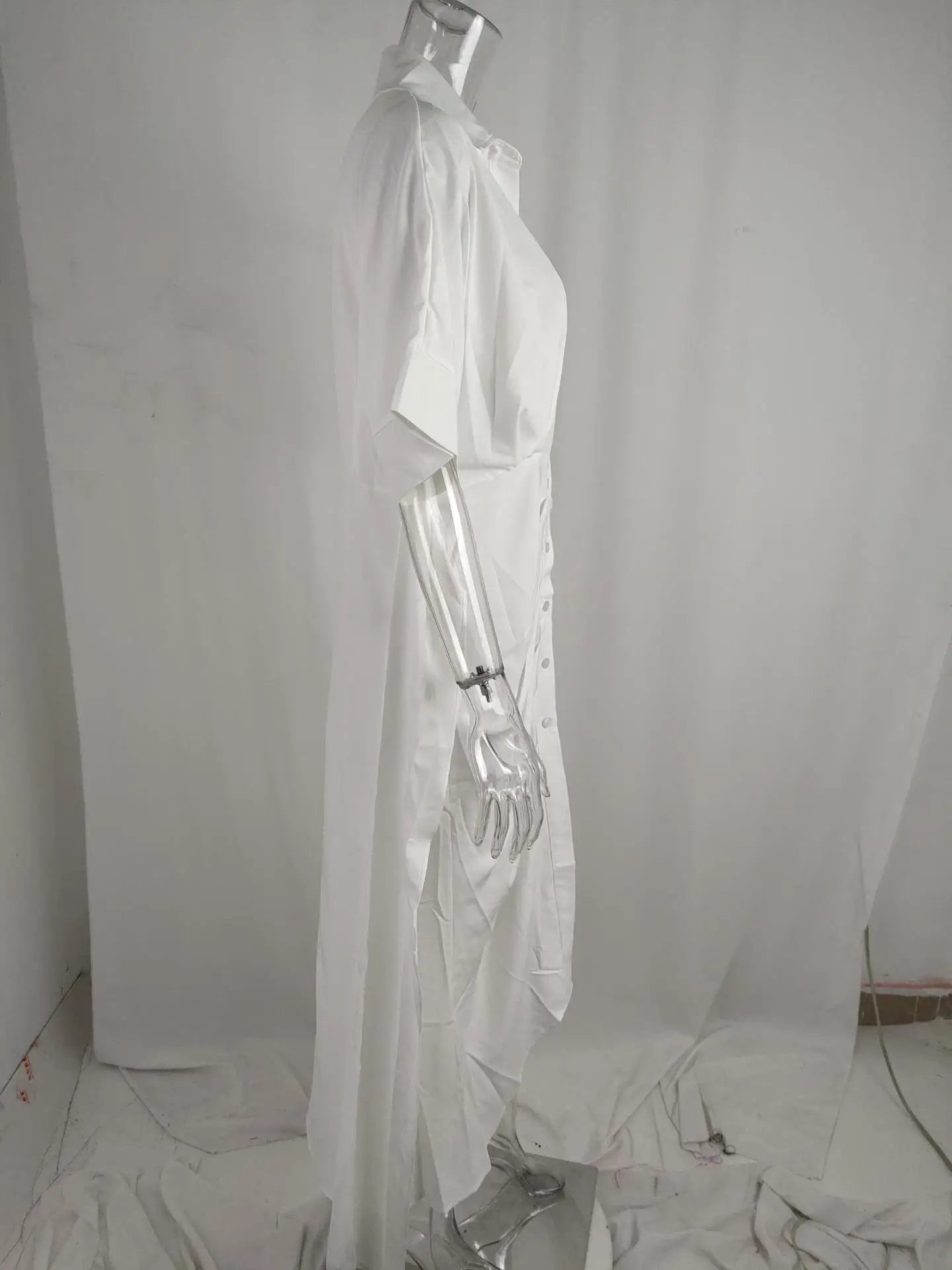 Robe Longue Col Chemise chez robe-chemise-boutique