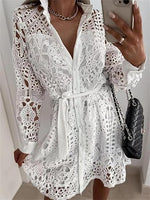 Robe Chemise Dentelle - Vignette | ma-robe-chemise.com