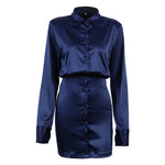 Robe Chemise Satin Bleu - Vignette | ma-robe-chemise.com