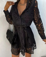 Robe Chemise Dentelle - Vignette | ma-robe-chemise.com