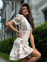 Robe Chemise Col V - Vignette | ma-robe-chemise.com