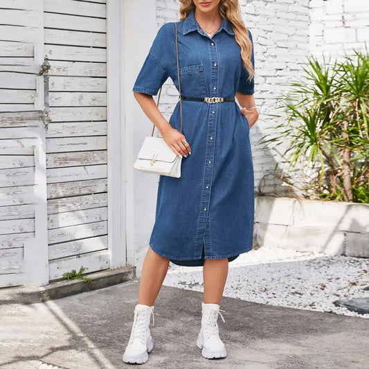 Robe Chemise en Jean