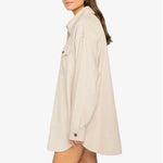 Robe Chemise Beige - Vignette | ma-robe-chemise.com