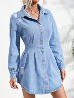 Robe Chemise en Jean - Vignette | ma-robe-chemise.com