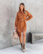 Robe Chemise Cintrée - Vignette | ma-robe-chemise.com