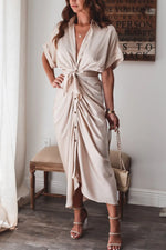 Robe Chemise Camel - Vignette | ma-robe-chemise.com