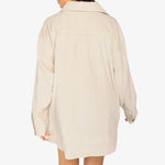 Robe Chemise Beige - Vignette | ma-robe-chemise.com