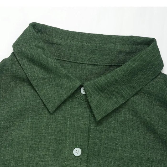 Robe Chemise Verte chez robe-chemise-boutique