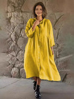 Robe Chemise Jaune - Vignette | ma-robe-chemise.com