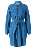 Robe Chemise Courte en Jean - Vignette | ma-robe-chemise.com