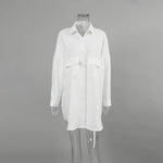 Robe Chemise Blanche - Vignette | ma-robe-chemise.com