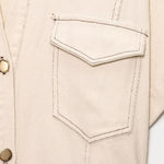Robe Chemise Beige - Vignette | ma-robe-chemise.com