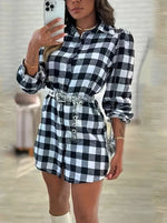 Robe Chemise Carreaux - Vignette | ma-robe-chemise.com