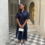 Robe Chemise Bleu - Vignette | ma-robe-chemise.com