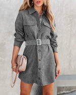 Robe Chemise Cintrée - Vignette | ma-robe-chemise.com