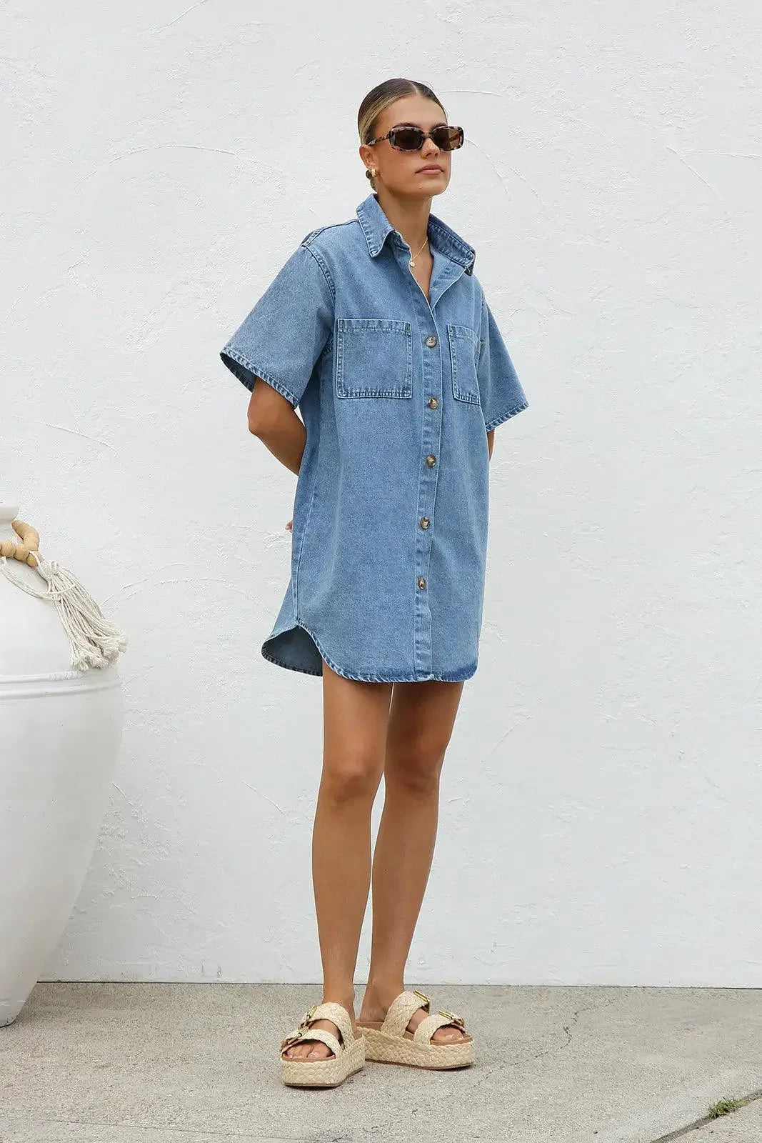 Robe Chemise Denim chez robe-chemise-boutique