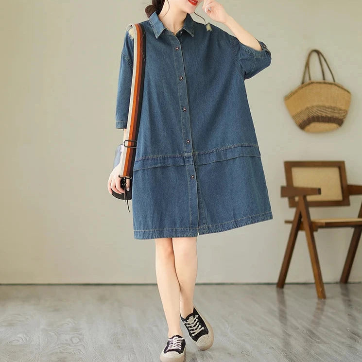 Robe Chemise Denim